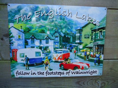 The english lakes - english, sign
