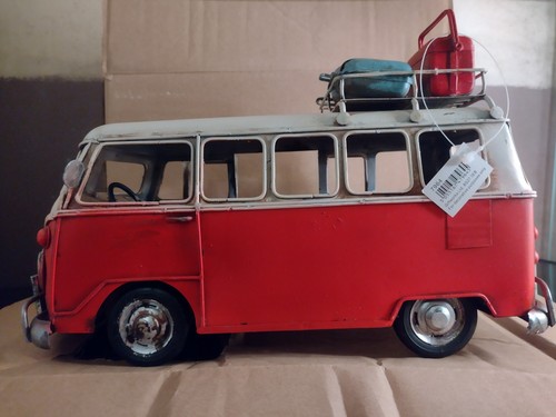 Red campervan vintage - campervan,