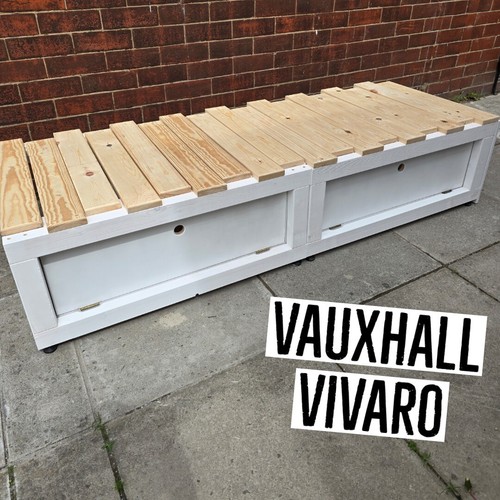 Vauxhall vivaro pull out - vauxhall, bed